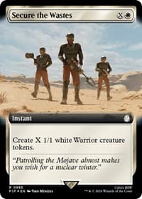 Secure the Wastes (Extended Art) (Surge Foil)