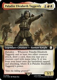 Paladin Elizabeth Taggerdy (Extended Art) (Surge Foil)