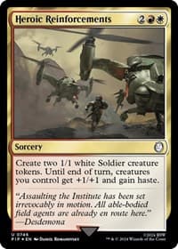 Heroic Reinforcements (Surge Foil)