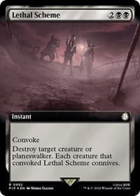 Lethal Scheme (Extended Art) (Surge Foil)