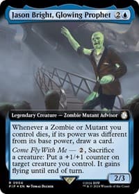 Jason Bright, Glowing Prophet (Extended Art) (Surge Foil)