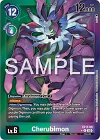 Cherubimon (Advanced Deck Set Double Typhoon Secret Pack)