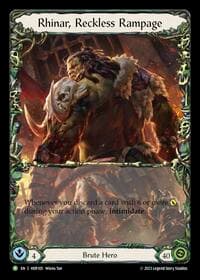 Rhinar, Reckless Rampage - HER105