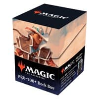 Magic: The Gathering Outlaws of Thunder Junction Annie Flash, The Veteran 100+ Deck Box for Magic: The Gathering