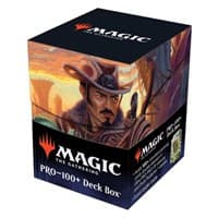 Magic: The Gathering Outlaws of Thunder Junction Yuma, Proud Protector 100+ Deck Box for Magic: The Gathering