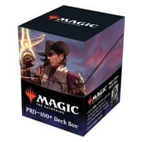 Magic: The Gathering Outlaws of Thunder Junction Kellan, the Kid 100+ Deck Box for Magic: The Gathering