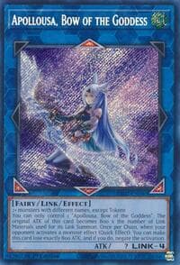 Apollousa, Bow of the Goddess (Alternate Art) (Secret Rare)