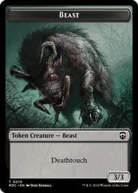 Beast (0010) // Shapeshifter (0008) Double-Sided Token