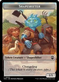Shapeshifter (0004) (Ripple Foil) // Copy Double-Sided Token