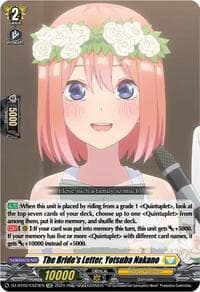 The Bride's Letter, Yotsuba Nakano (EXC)