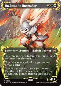 Baylen, the Haymaker (Borderless) (Raised Foil)