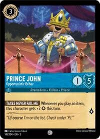 Prince John - Opportunistic Briber