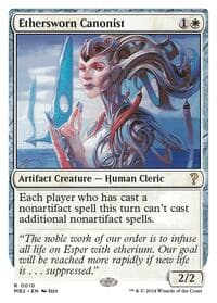 Ethersworn Canonist (White Border)