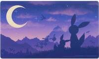 Pokémon TCG: Eevee & Umbreon Twilight Playmat
