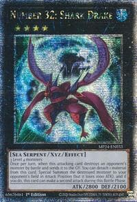Number 32: Shark Drake (Quarter Century Secret Rare)