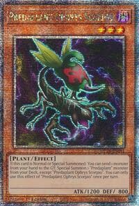 Predaplant Ophrys Scorpio (Quarter Century Secret Rare)