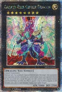 Galaxy-Eyes Cipher Dragon (Quarter Century Secret Rare)