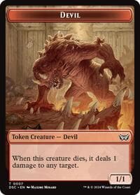 Devil // Scarecrow Double-Sided Token