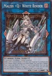 Maliss Q White Binder