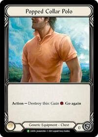 Popped Collar Polo - LSS016