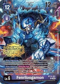 Fenriloogamon (Championship 2024 Gold Stamp Card Set)