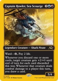 Captain Howler, Sea Scourge (First-Place Foil)