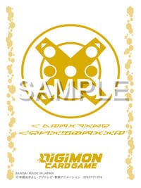 Digimon Card Game Official Sleeves - Yellow and White Card Sleeves 2025 (60-Pack)