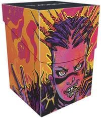 Aetherdrift - Borderless Racer 4: Far Fortune End Boss 100+ Deck Box for Magic: The Gathering