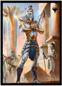 Aetherdrift - Commander B: Amonkhet Eternal Might Standard Deck Protector Sleeves for Magic: The Gathering (100-pack)
