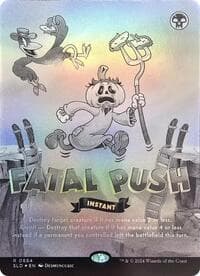 Fatal Push (0884) (Black & White Foil)
