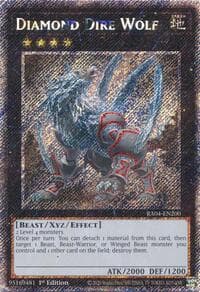 Diamond Dire Wolf (Platinum Secret Rare)