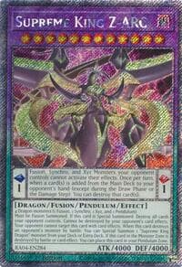 Supreme King Z-ARC (Platinum Secret Rare)