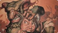 Matt Cavotta Ultra Pro Exclusive Playmat for Magic: The Gathering - Goblin Piledriver