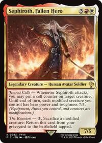 Sephiroth, Fallen Hero