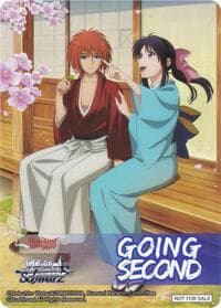Going Second (Days of Fluttering Sakura, Kenshin Himura Kaoru Kamiya)