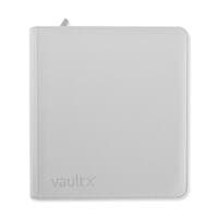 Vault X Zip Binder Exo-Tec - White 12 Pocket