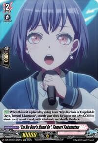 "Let No One's Hand Go", Tomori Takamatsu (EXRRR)