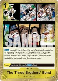 The Three Brothers' Bond (Pirate Foil)