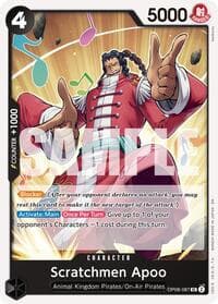 Scratchmen Apoo - OP08-087 (Reprint)