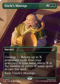 Uncle's Musings (Borderless)