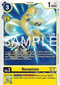 Renamon (EX2-019) (Alternate Art)