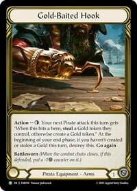 Gold-Baited Hook (Golden) - FAB339