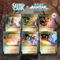 Secret Lair x Avatar: The Last Airbender: One with the Elements - Rainbow Foil Edition