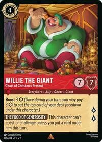 Willie the Giant - Ghost of Christmas Present