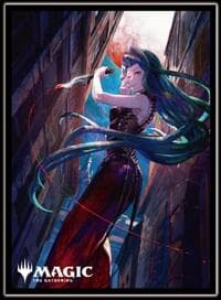 Magic: The Gathering Player's Card Sleeve - Foundations - Aphelia, Viper Whisperer MTGS-337 (80-Pack)