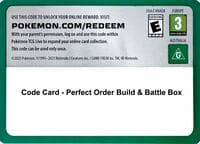 Code Card - Perfect Order Build & Battle Box