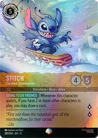 Stitch - Carefree Snowboarder (Epic)