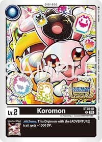 Koromon (World Championship 26–27 Regionals Season 1)