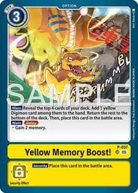 Yellow Memory Boost! (Reprint)