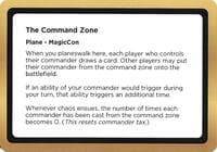The Command Zone (Black Lotus Unknown Planechase)